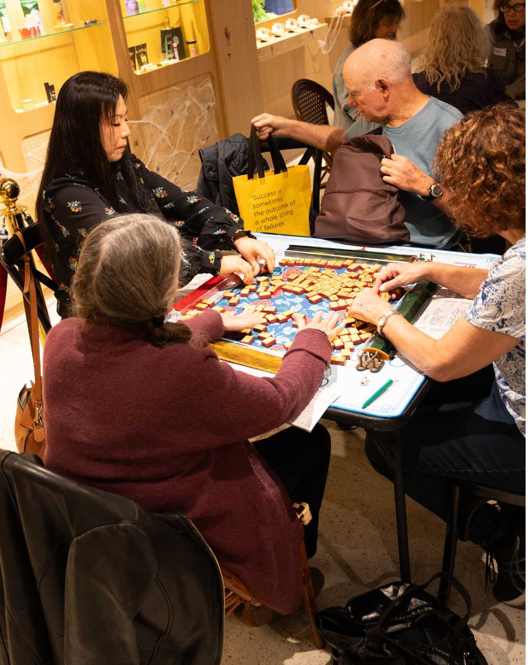 people playing at superfly dispensary nyc