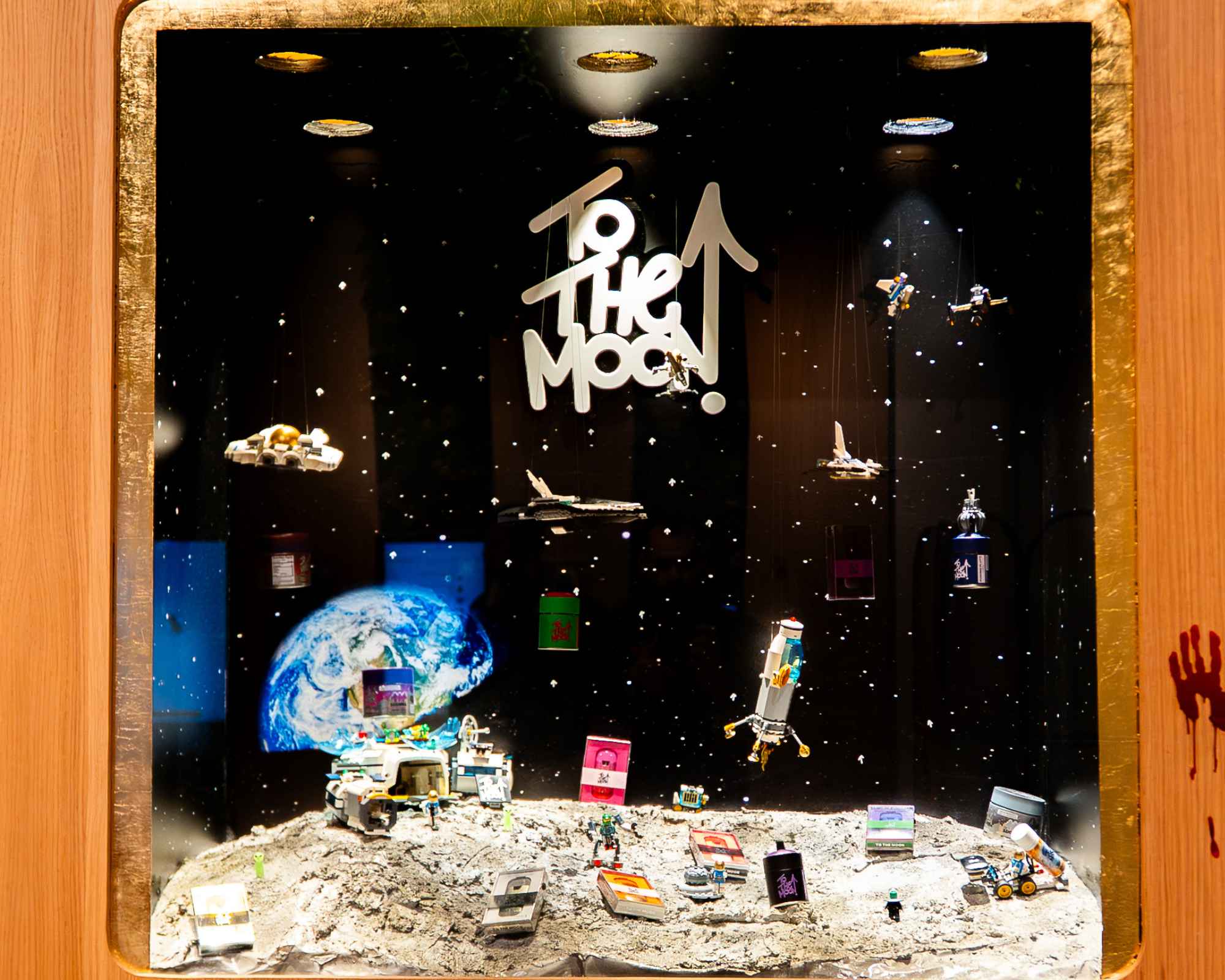 unveil the to the moon display at superfly 