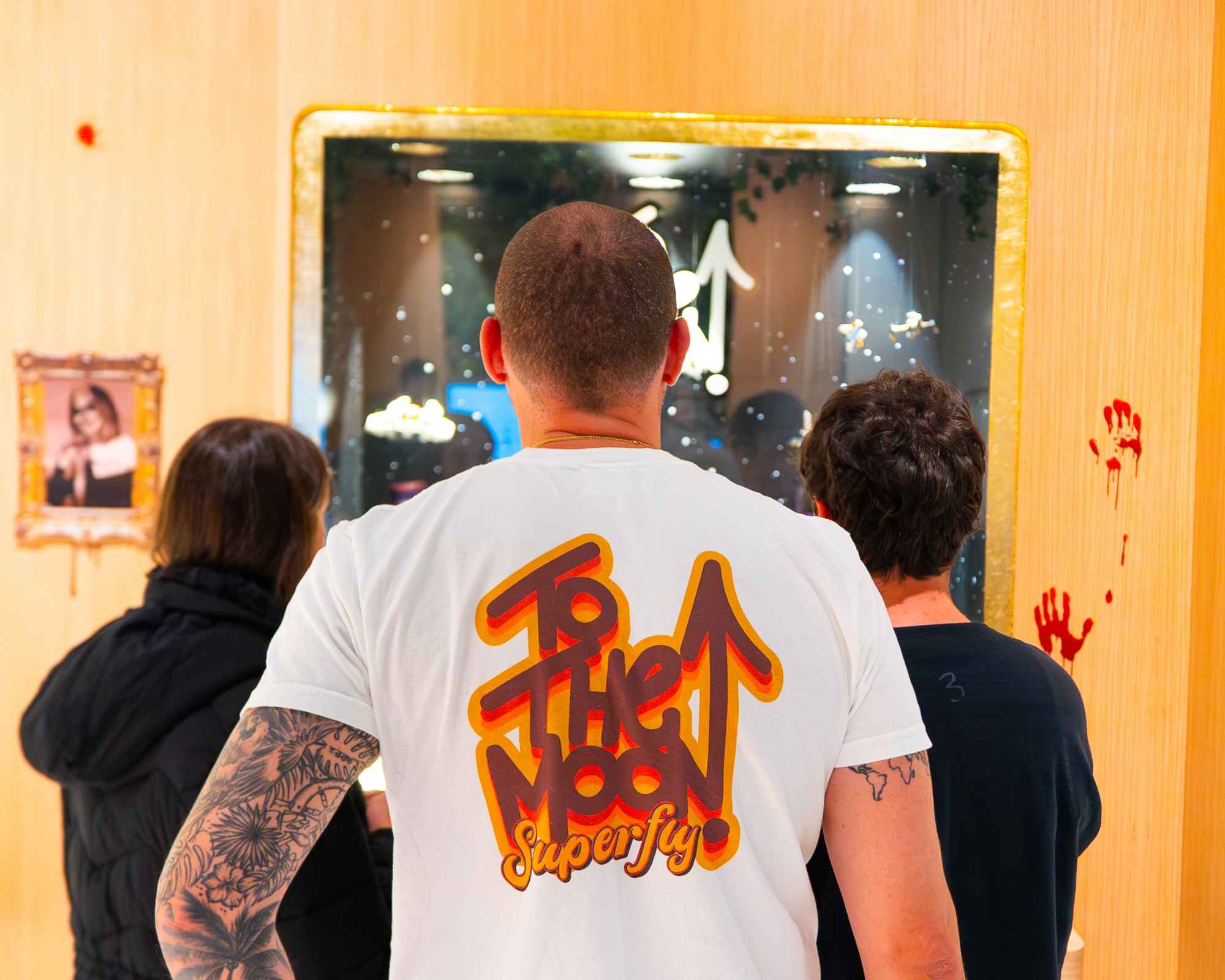 showcase of the new display of to the moon at superfly